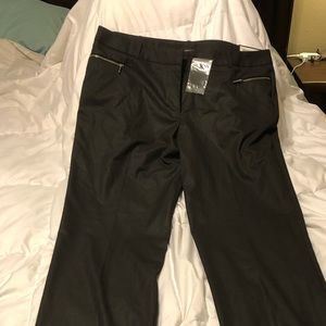 Dark gray work slacks